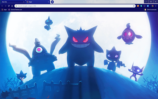 Pokemon Gen3 Google Chrome Theme