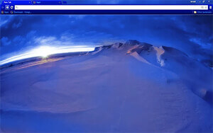 Arctic Ice Chrome Theme