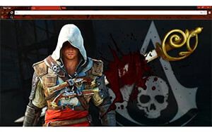Assassin's Creed Edward Chrome Theme