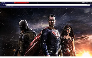 Batman vs Superman Chrome Theme