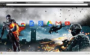 Battlefield 4 Chrome Theme