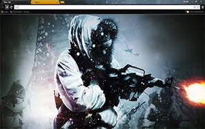 Black Ops Chrome Theme