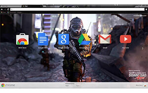 Call Of Duty Advanced Warfare Chrome Theme