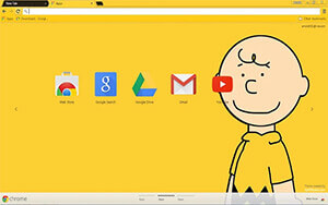 Charlie Brown Chrome Theme