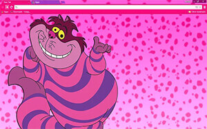 Cheshire Cat Chrome Theme