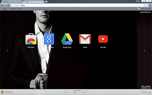 Fifty Shades Of Grey Chrome Theme