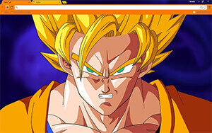 Goku Chrome Theme