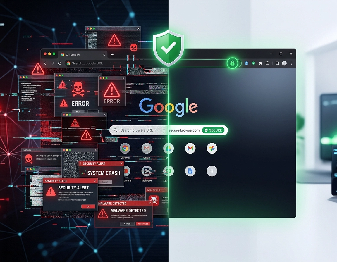 Chrome crashing due to virus and malware fix guide