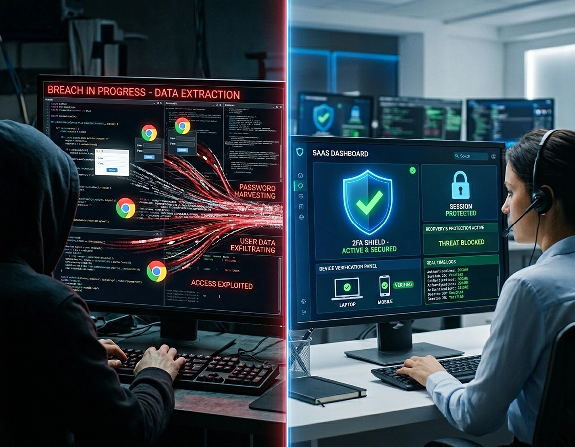 Chrome passwords stolen incident response and account recovery