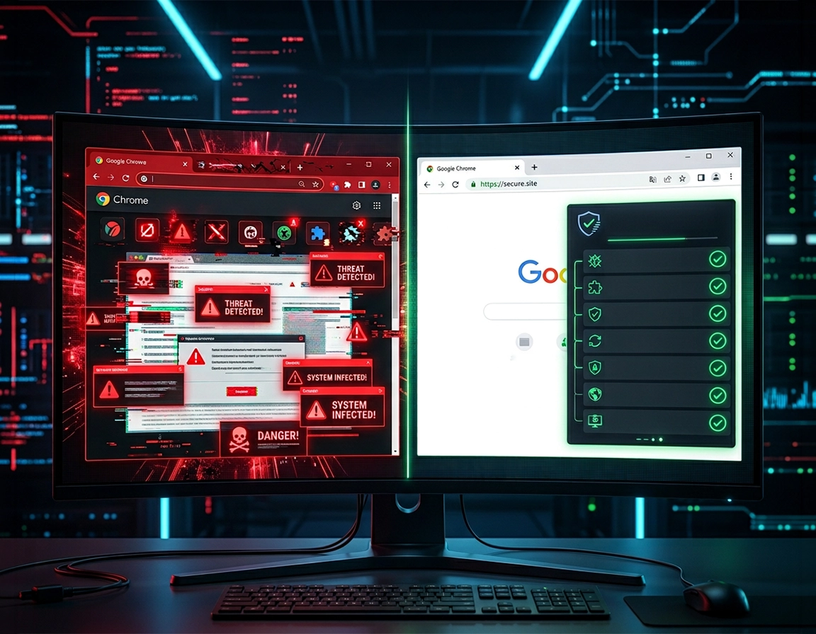 Chrome full malware cleanup checklist