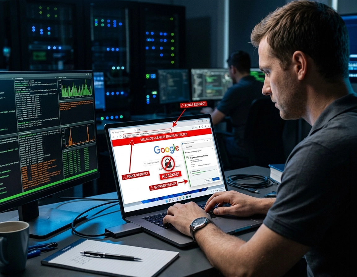 Chrome Search Engine Hijacked Fix
