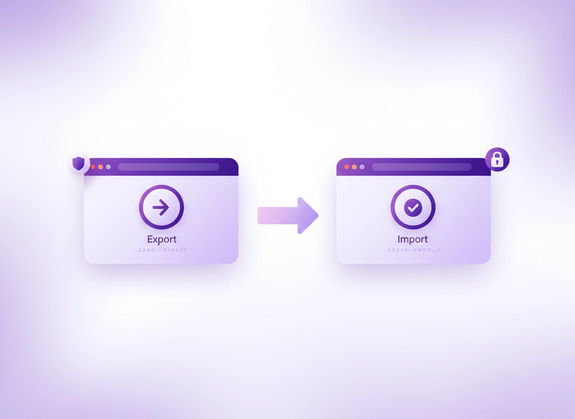 Export passwords from Google Password Manager and import them into a third-party vault safely