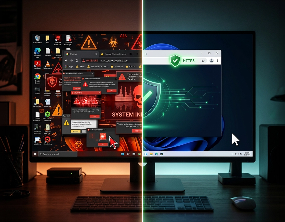 Remove adware from Chrome by cleaning extensions, notifications, redirects, and hijacked settings