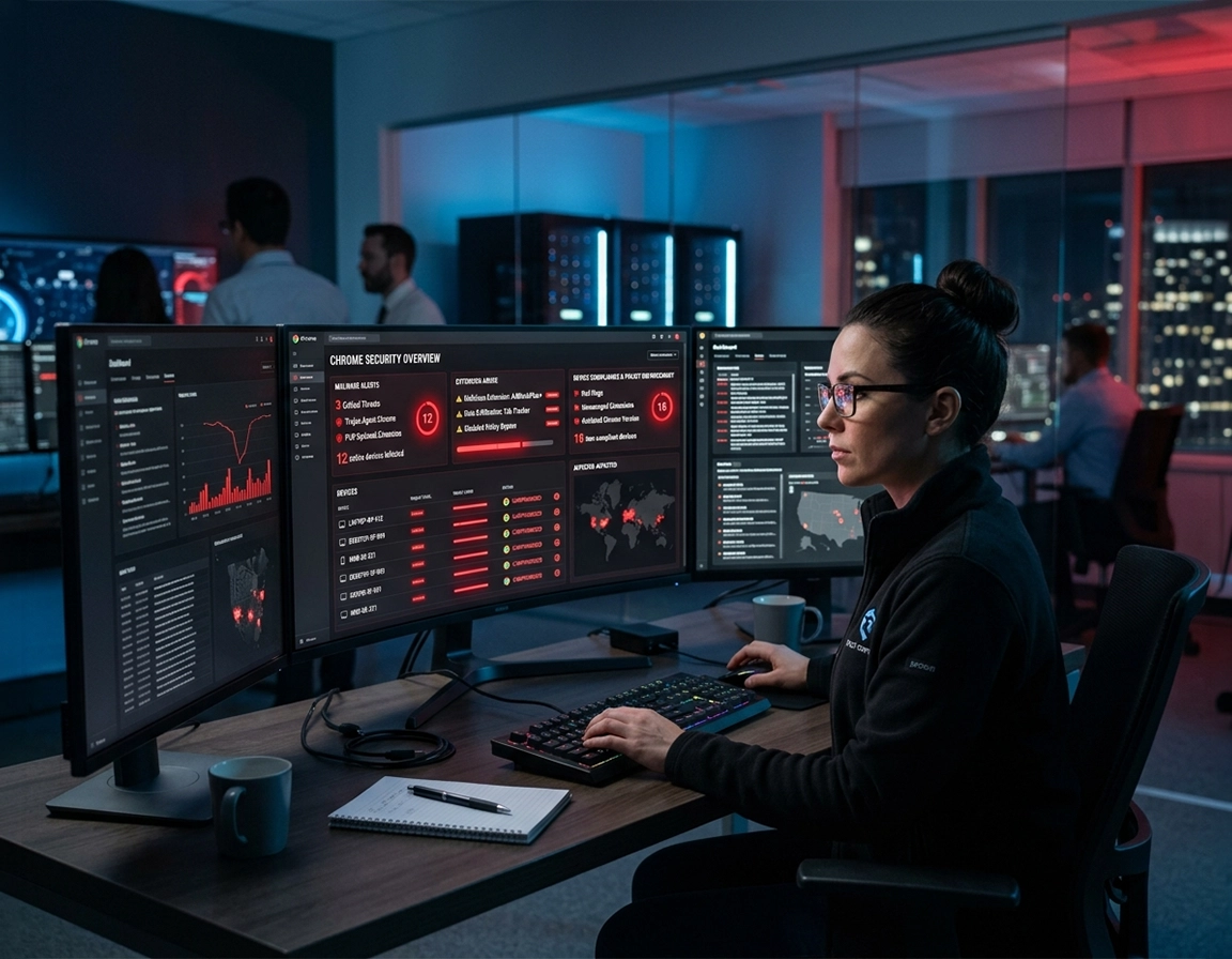 Enterprise Chrome malware removal across managed devices and policies