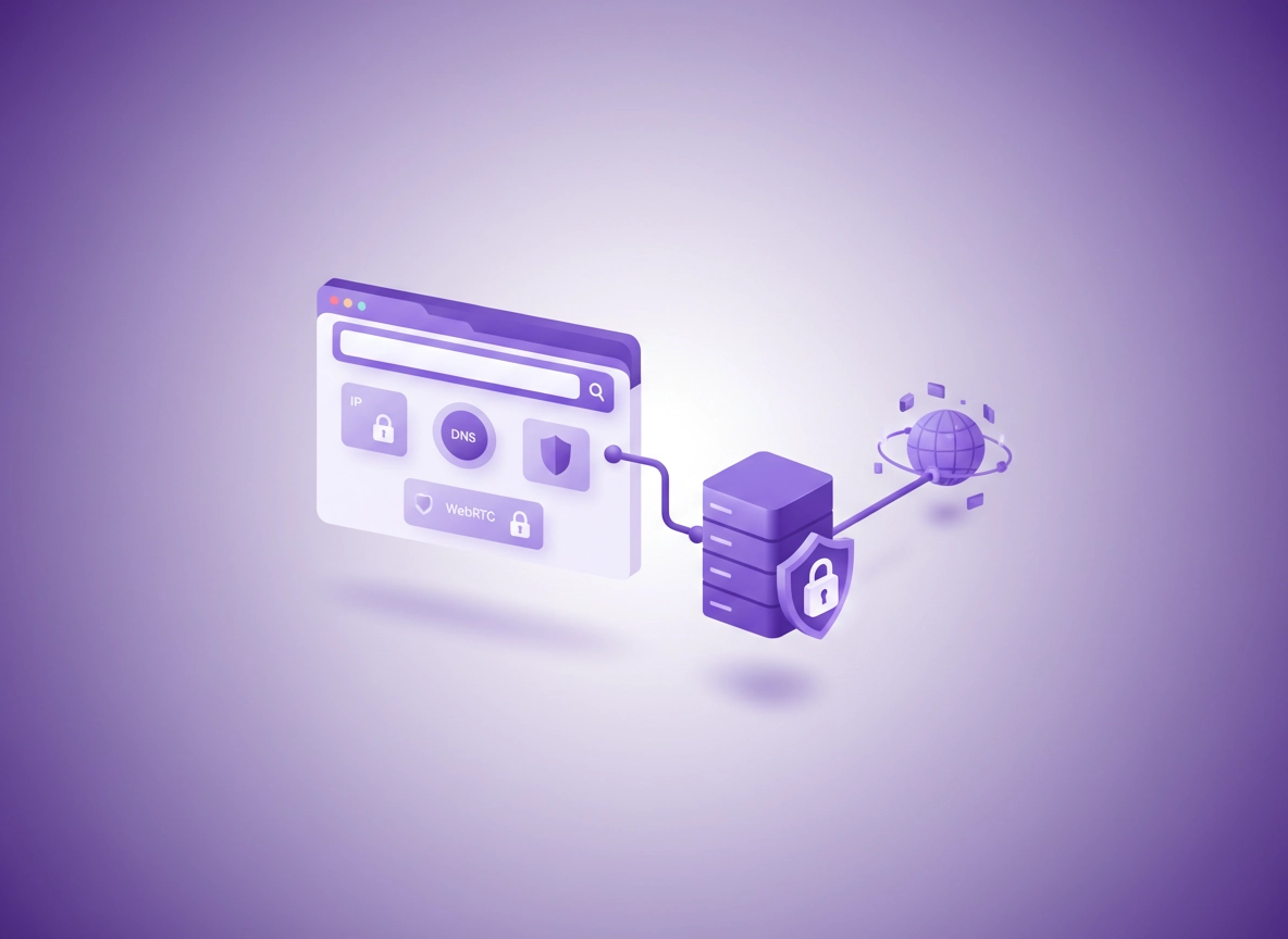 VPN encrypted browsing in Chrome — secure tunnel, DNS and WebRTC leak protection