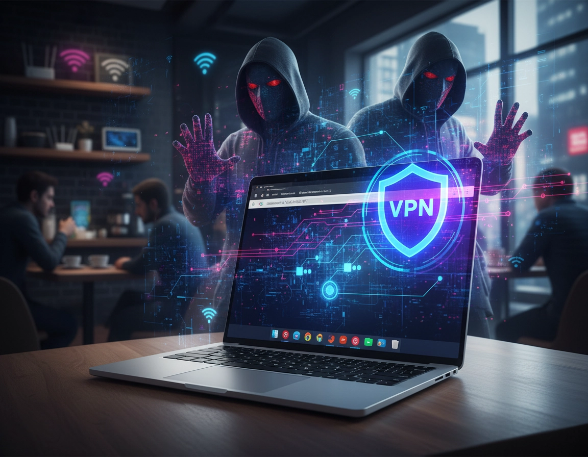 VPN for Chrome for public WiFi users