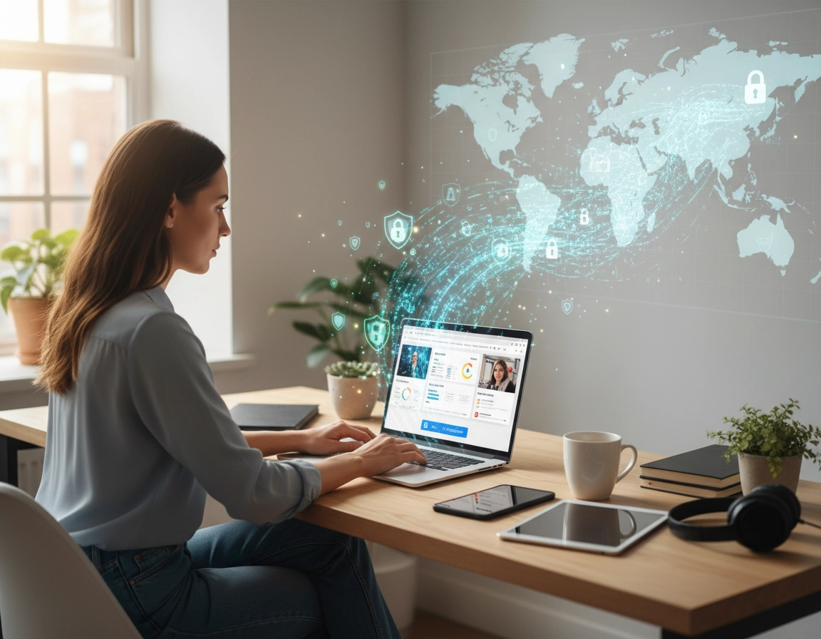 VPN for Chrome for remote contractors securing freelance work and client data