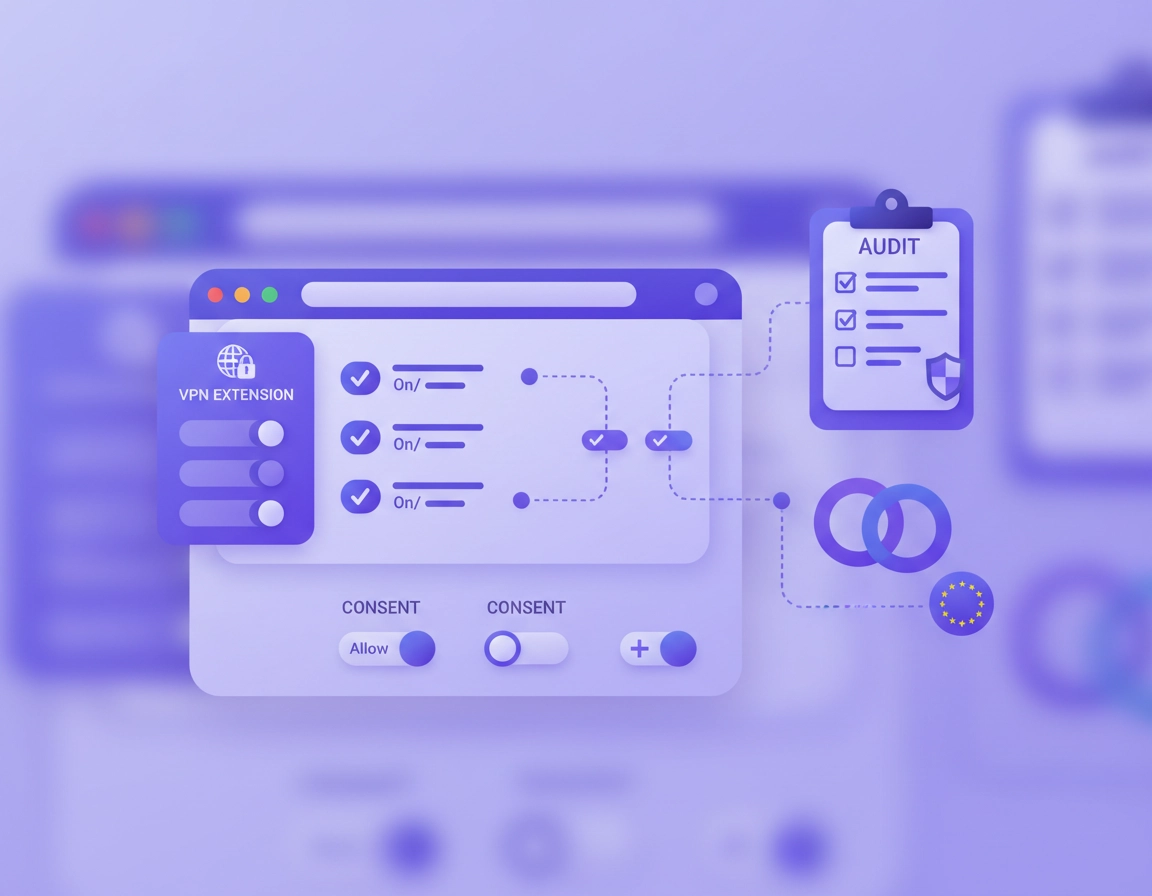 VPN for Chrome GDPR compliance guide with privacy controls, secure browser setup, and data protection checks