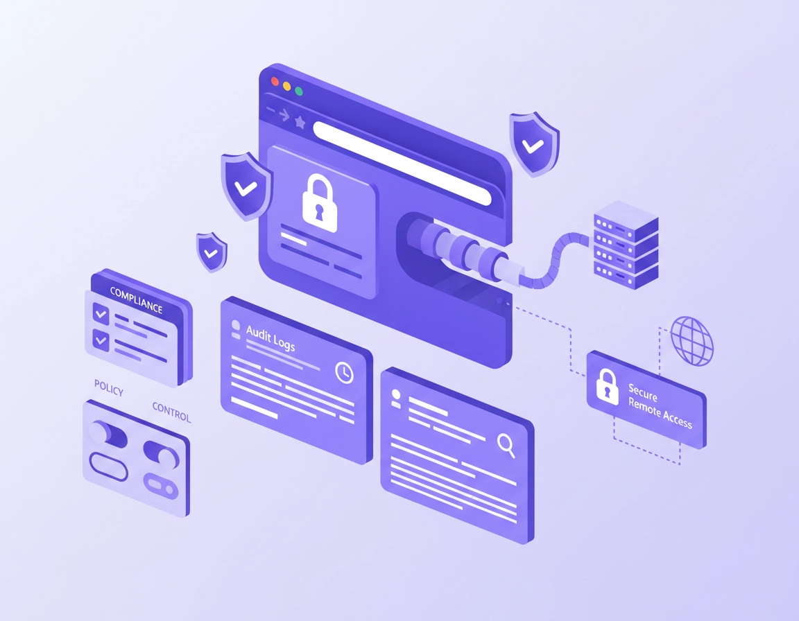 VPN for Chrome SOC 2 compliance guide with browser security, audit controls, and managed access