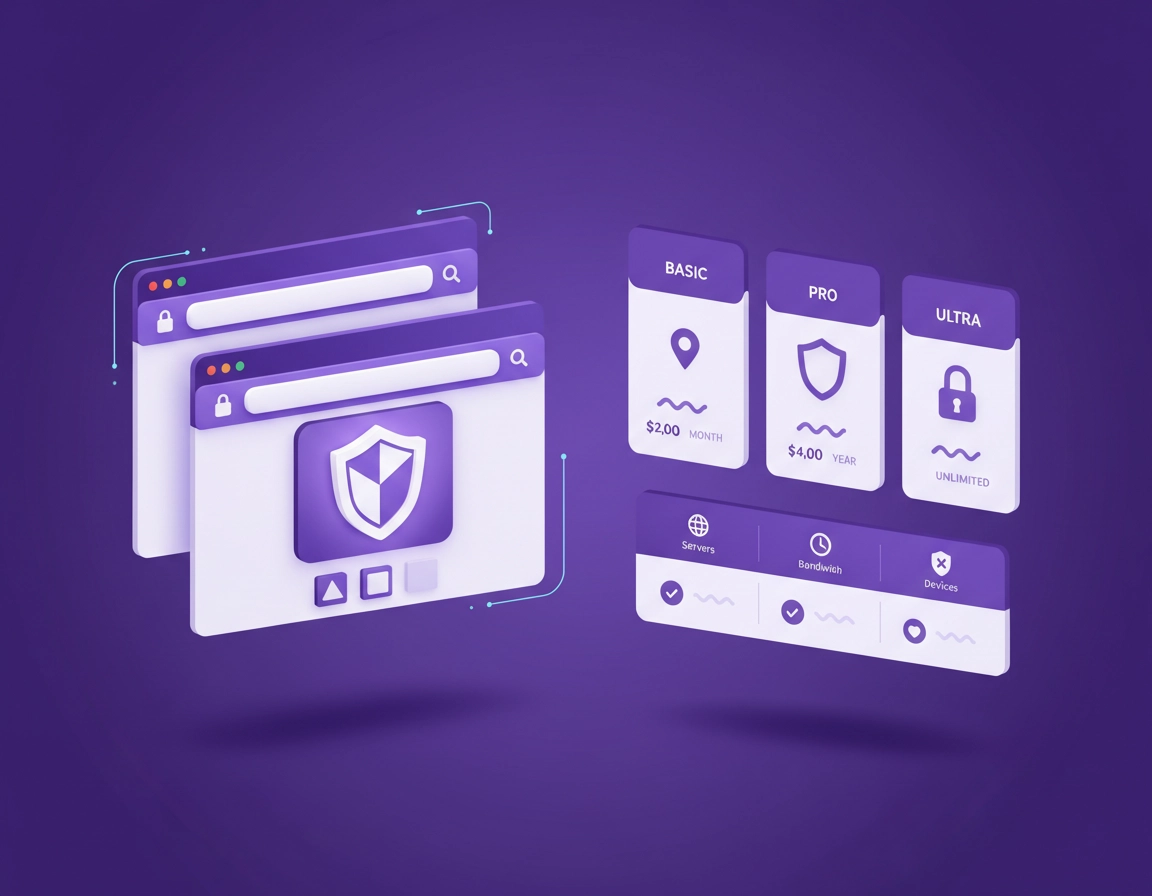 VPN for Chrome subscription cost guide with pricing plans and browser security comparison