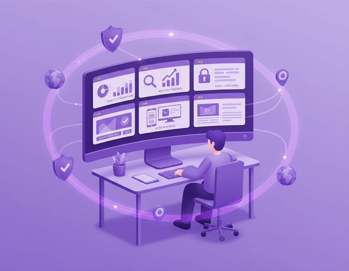 VPN for digital marketers using Chrome to protect client logins, test regional pages, and manage campaign work more safely