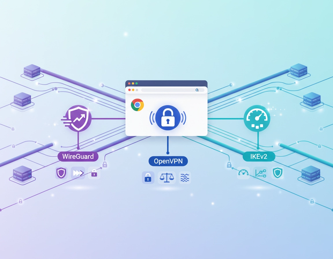 VPN Protocols for Chrome Compared