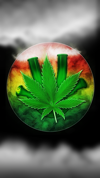 420 Bongs Phone Wallpaper