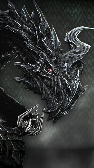 Alduin Phone Wallpaper