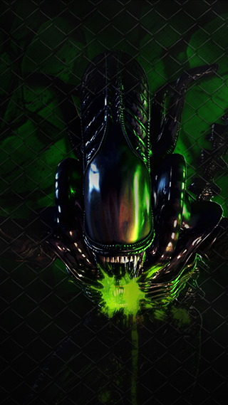 Alien Phone Wallpaper