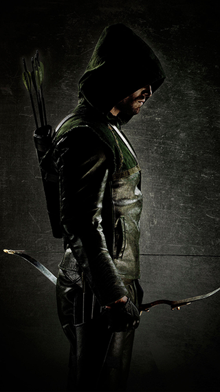 Arrow Hero Phone Wallpaper