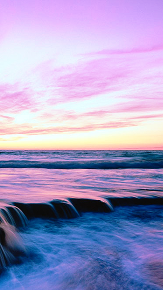 Beach Pool Phone Wallpaper