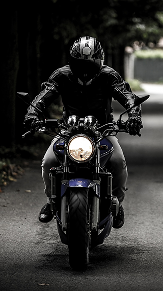 Biker Phone Wallpaper