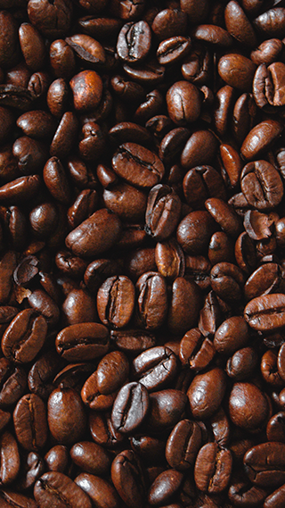 Coffee Beans Phone Wallpaper