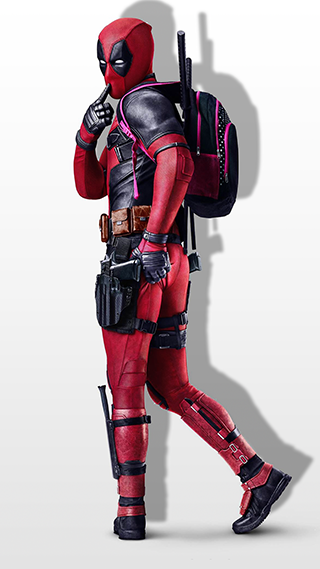 Deadpool Beautiful Phone Wallpaper