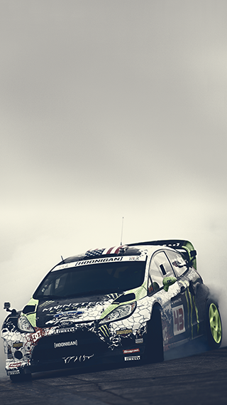 Drifting Car Phone Wallpaper