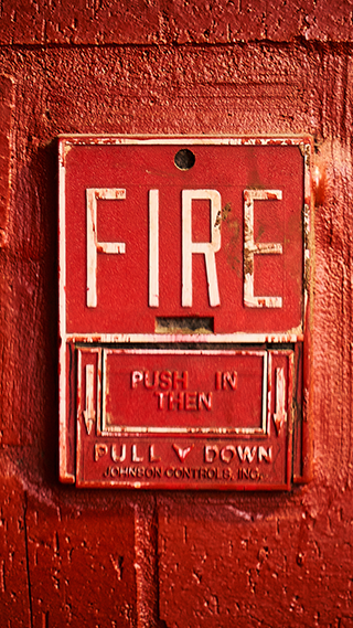 Fire Man Phone Wallpaper