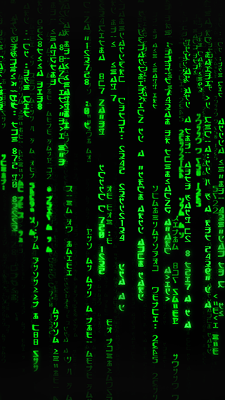 Green Hacker Phone Wallpaper