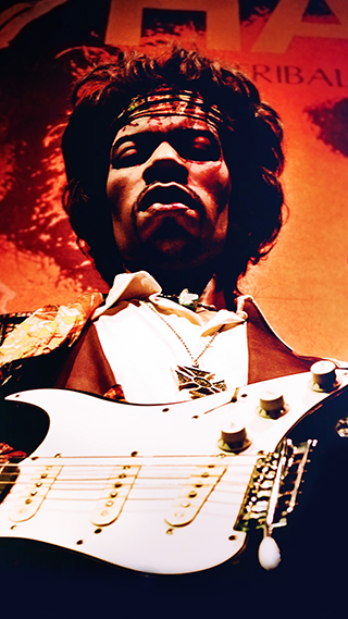 Jimi Hendrix Phone Wallpaper