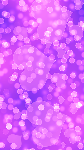 Love Bokeh Phone Wallpaper