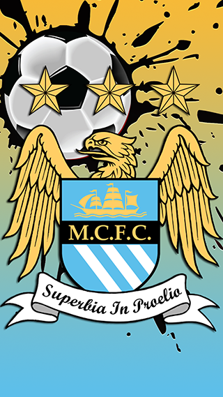 Manchester City Phone Wallpaper
