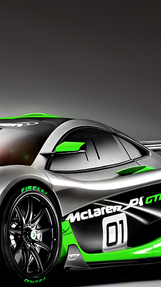 Mclaren Gtr Phone Wallpaper