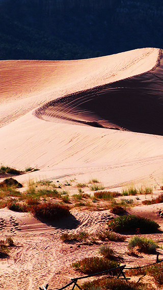 Pink Dunes Phone Wallpaper