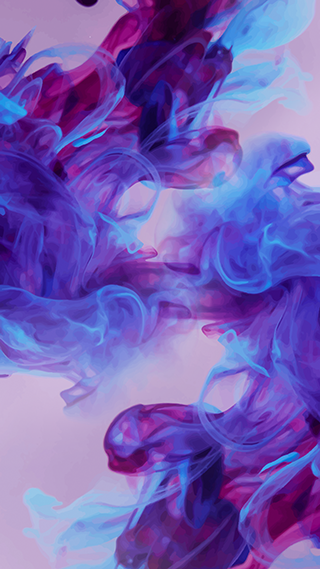 Purple Ink Phone Wallpaper