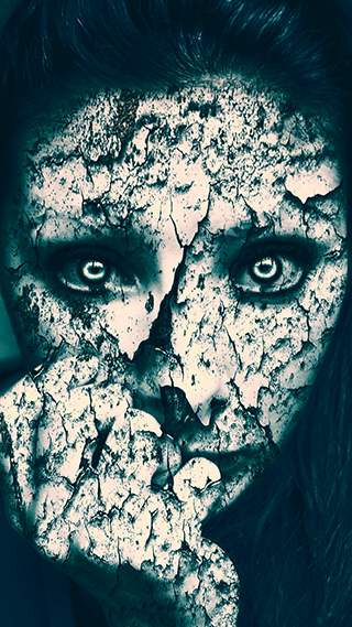 Scary Girl Phone Wallpaper