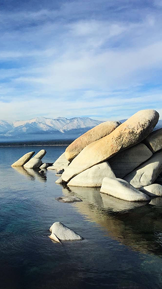 Sea Rocks Phone Wallpaper