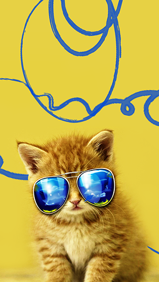 Summer Cuteness Phone Wallpaper