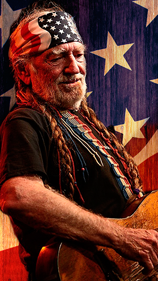 Willie Nelson Phone Wallpaper