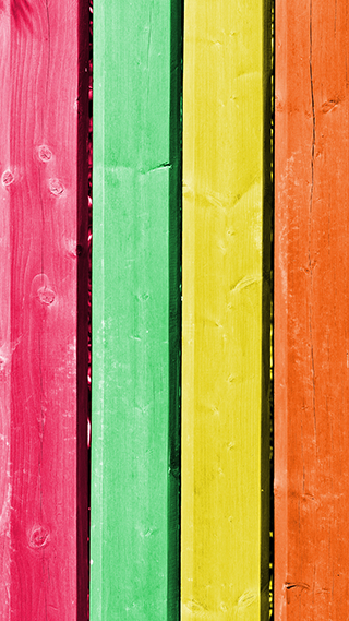Wooden Bench Phone Wallpaper