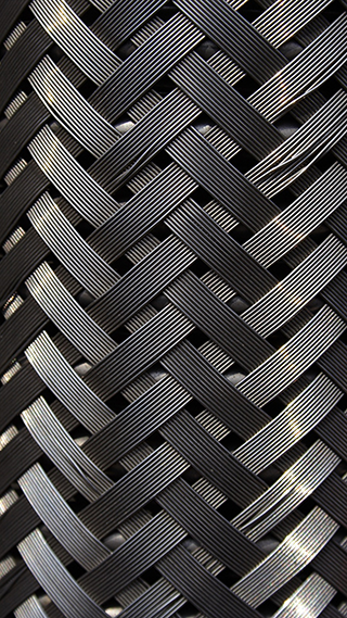 Woven Metal Phone Wallpaper