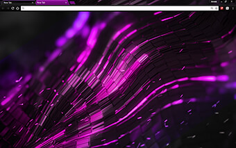 Alien Purple Google Chrome Theme